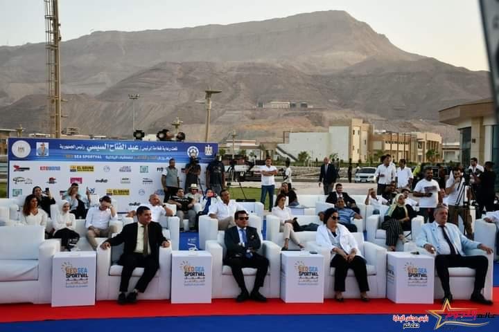وزير الشباب والرياضة يشهد المؤتمر الصحفي لمهرجان البحر الأحمر للفعاليات الرياضية