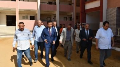 نائب محافظ الفيوم يتفقد عدد من مدارس مركزي أبشواى ويوسف الصديق  