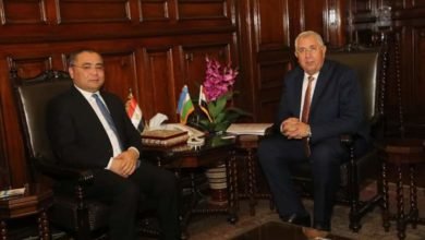 القصير يبحث مع وزير التنمية والابتكار رئيس مجلس القطن الأوزبكستاني آفاق التعاون المشترك بين البلدين 