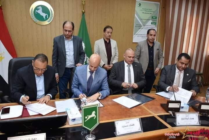 محافظ الشرقية يشهد توقيع بروتوكول تعاون بين الزمالة المصرية ونقابة صيادلة الشرقية