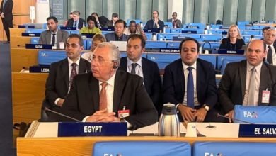 وزير الزراعة يلقى كلمة مصر خلال اجتماعات الدورة الـ 50 للجنة الأمن الغذائي العالمي بروما