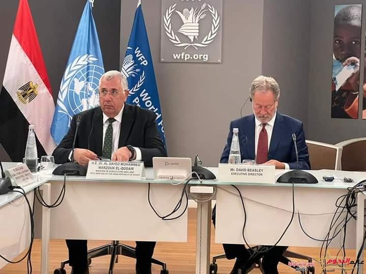 القصير يبحث مع مدير برنامج الغذاء العالمي أوجه التعاون المشترك وتوسيع أنشطة مركز الاقصر التنسيقي لخدمة الأشقاء الأفارقة 