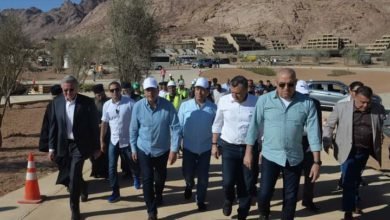 رئيس الوزراء يتفقد مشروعات تطوير موقع التجلى الأعظم بمدينة سانت كاترين