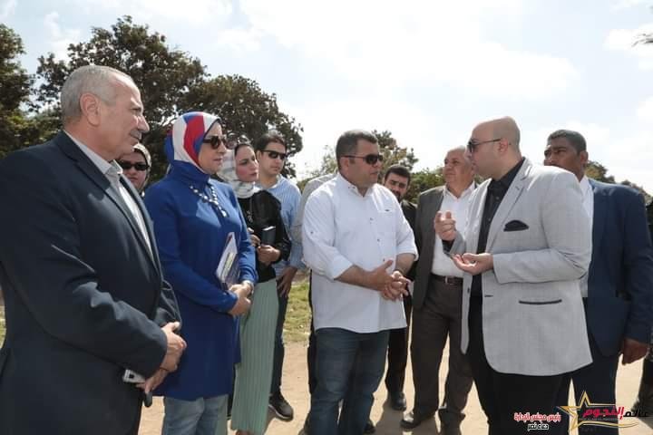 محافظ بني سويف يتفقد المواقع المقترحة من نزلة السادات لأسفل كوبري المديرية لاستغلالها بهدف توفير فرص عمل للشباب