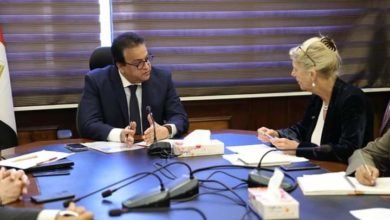 وزير الصحة يستقبل ممثل صندوق الأمم المتحدة للسكان لبحث التعاون بالقطاع الصحي