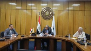 شحاتة يوجه بوضع أفكار وآليات جديدة لتفعيل دور"اجهزة السلامة والصحة المهنية " وتعديل لوائحها 