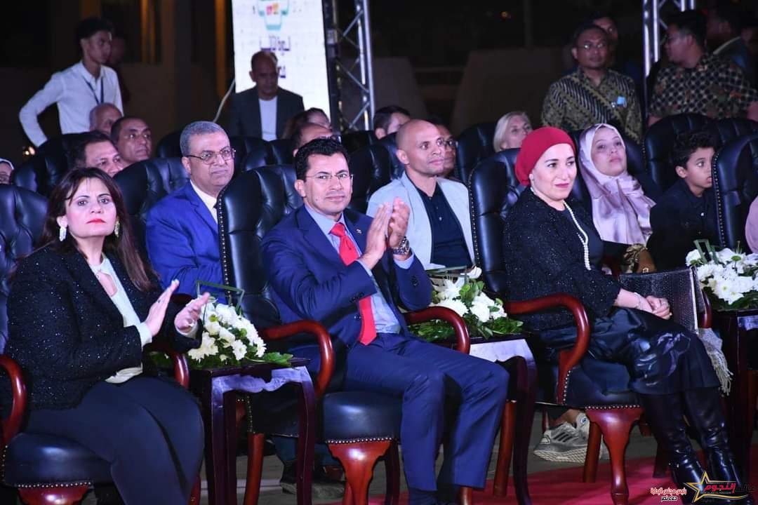 وزيرا الشباب والهجرة يشهدان ختام مهرجان أطفال العالم فى متحف الحضارات