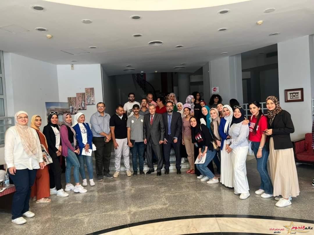 الشباب والرياضة تواصل فعاليات المرحلة الثانية لمبادرة "رواد المناخ"بمركز الإبتكار الشبابي والتعلم بالعاشر من رمضان