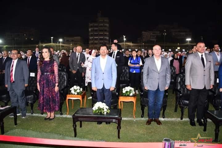صبحي يشهد حفل تخرج ٢٥٠٠ متدرب من مكتب فن إدارة الحياة