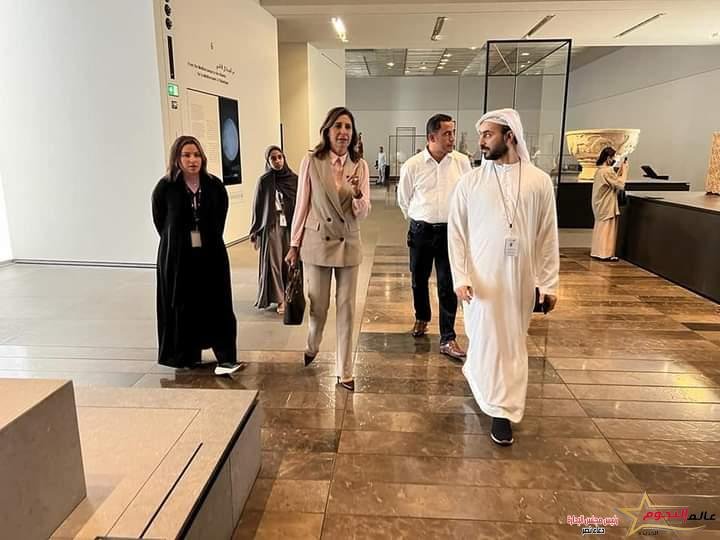 خلال القمة الثقافية بابو ظبي الكيلاني تلتقي نظيرتها الإماراتية 4 خلال القمة الثقافية بابو ظبي الكيلاني تلتقي نظيرتها الإماراتية