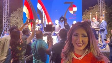 الاعلامية تغريد عرفة تتألق على (جسور ) القناة الثانية خلال إلقاء الضوء علي العلاقات المصرية الألمانية