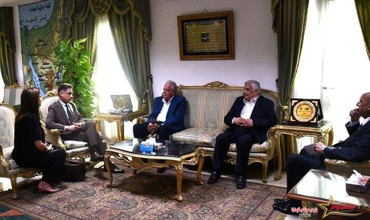 فودة يستقبل نائب السفير الفرنسي ووفد وزارى فرنسى يشاركون في فعاليات مؤتمر المناخ