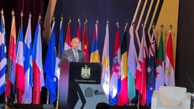 كلمة محافظ الإسكندرية في المؤتمر الدولي واحتفالية مئوية الغرفة التجارية المصرية بالإسكندرية