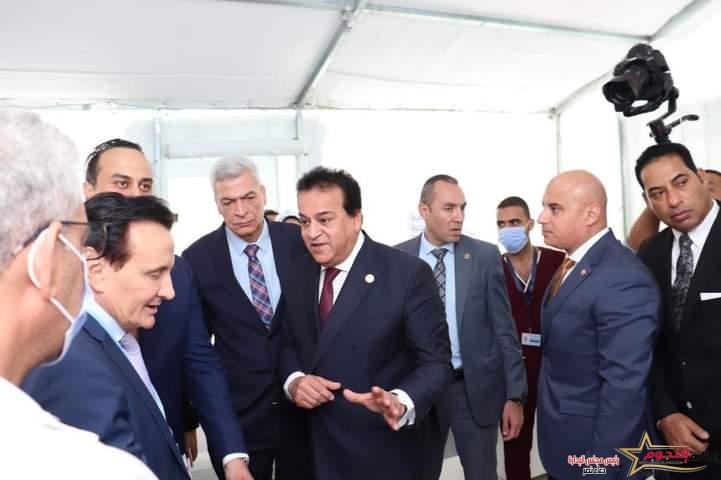 وزير الصحة يفتتح المستشفى الميداني بمدينة شرم الشيخ ضمن خطة التأمين الطبي لمؤتمر المناخ (COP27)