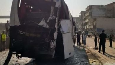 محافظ الشرقية يؤكد على توفير أوجه الرعاية الصحية لمصابي حادث تصادم قطار بأتوبيس أمام مزلقان الصدر بمنطقة الحسينية بمدينة الزقازيق