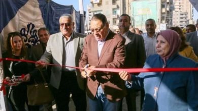 محافظ الشرقية يفتتح معرض السلع والمواد الغذائية بأسعار مخفضة للمواطنين بميدان عرابي بمدينة الزقازيق
