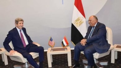 شكري رئيس مؤتمر COP27 يستقبل المبعوث الرئاسي الأمريكي الخاص للمناخ