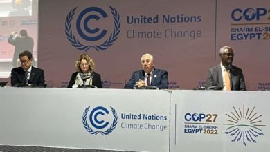 وزير الزراعة يشارك في جلسة "من مالابو إلى شرم الشيخ" في يوم التكيف والزراعة بقمة المناخ