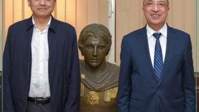 محافظ الإسكندرية يستقبل قنصل عام الصين بالإسكندرية ووفدًا من مسئولي الطاقة المتجددة