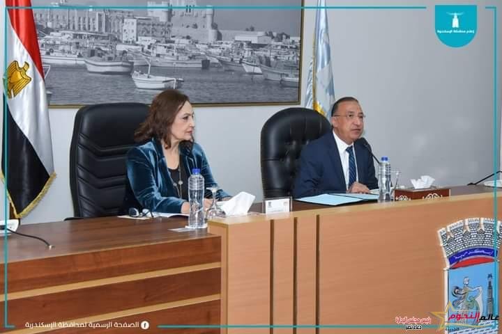 محافظ الإسكندرية يلتقي رئيس اللجنة الوطنية التنسيقية لمكافحة الهجرة غير الشرعية 2 محافظ الإسكندرية يلتقي رئيس اللجنة الوطنية التنسيقية لمكافحة الهجرة غير الشرعية