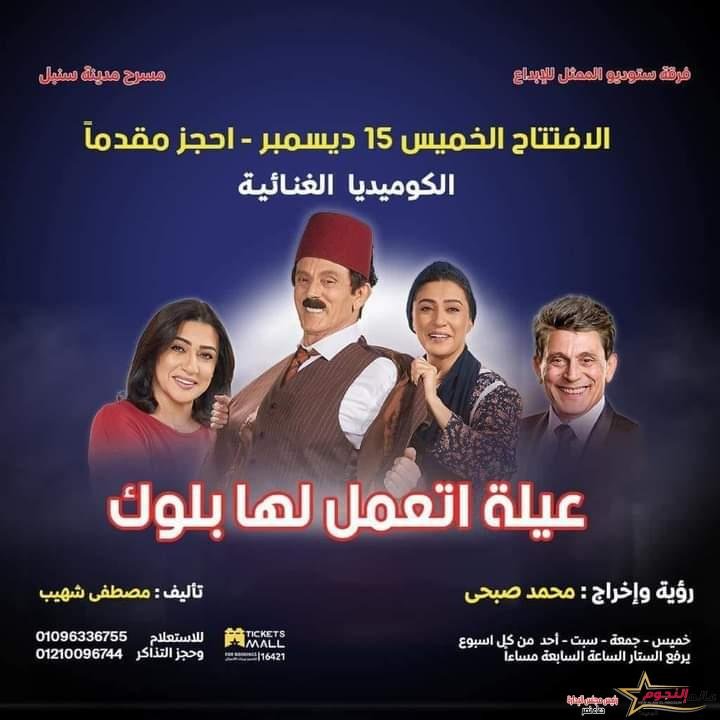 افتتاح مسرحية "عيلة اتعمل لها بلوك " للنجم محمد صبحي.. في هذا الموعد