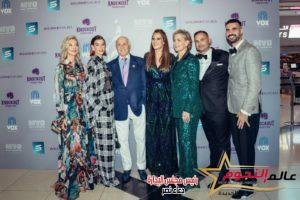 نجوم عرض "فرح" في إحدى السينمات بالامارات 