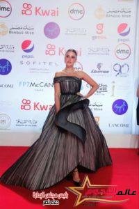 درة تتألق في افتتاح مهرجان القاهرة السينمائي
