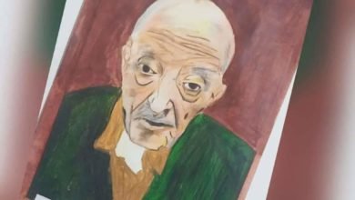 رحمة سعد.. إتقان فطري في رسم صور المشاهير 