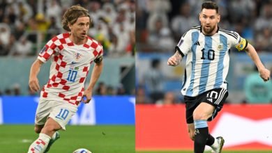 الليلة علي ملعب لوسيل … الأرجنتين تواجه كرواتيا في نصف نهائي بطولة كأس العالم قطر 2022