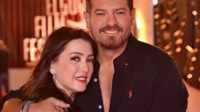 "سأحبك حتى يفرقنا الموت" كندة علوش تحتفل بعيد ميلاد عمرو يوسف