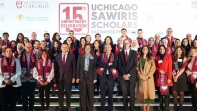 السعيد تشارك باحتفالية مؤسسة ساويرس بمناسبة مرور 15 عامًا على برنامج ساويرس شيكاغو لتبادل الطلاب