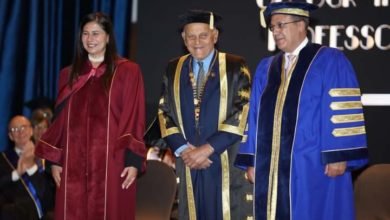 السعيد تشارك بحفل تنصيب د.مجدي يعقوب كأول رئيس شرفي للجامعة البريطانية بمصر