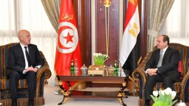 السيسي يلتقي الرئيس التونسي "قيس سعيد" بالعاصمة الرياض