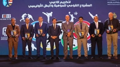 وزير الرياضة يكرم أبطال المشروع القومى للموهبة والبطل الأوليمبى فى حفلهم السنوى