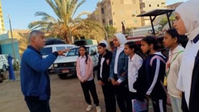 شركة مياه الشرب والصرف الصحي تُنظم زيارة ميدانية لطلاب المدارس لمحطة مياه الشرب الرئيسية بديرب نجم