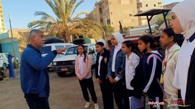 شركة مياه الشرب والصرف الصحي تُنظم زيارة ميدانية لطلاب المدارس لمحطة مياه الشرب الرئيسية بديرب نجم