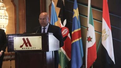 كلمة الفريق مهندس/ كامل الوزير وزير النقل فى الجلسة الإفتتاحية لإجتماع وزراء النقل الأفارقـة الأول
