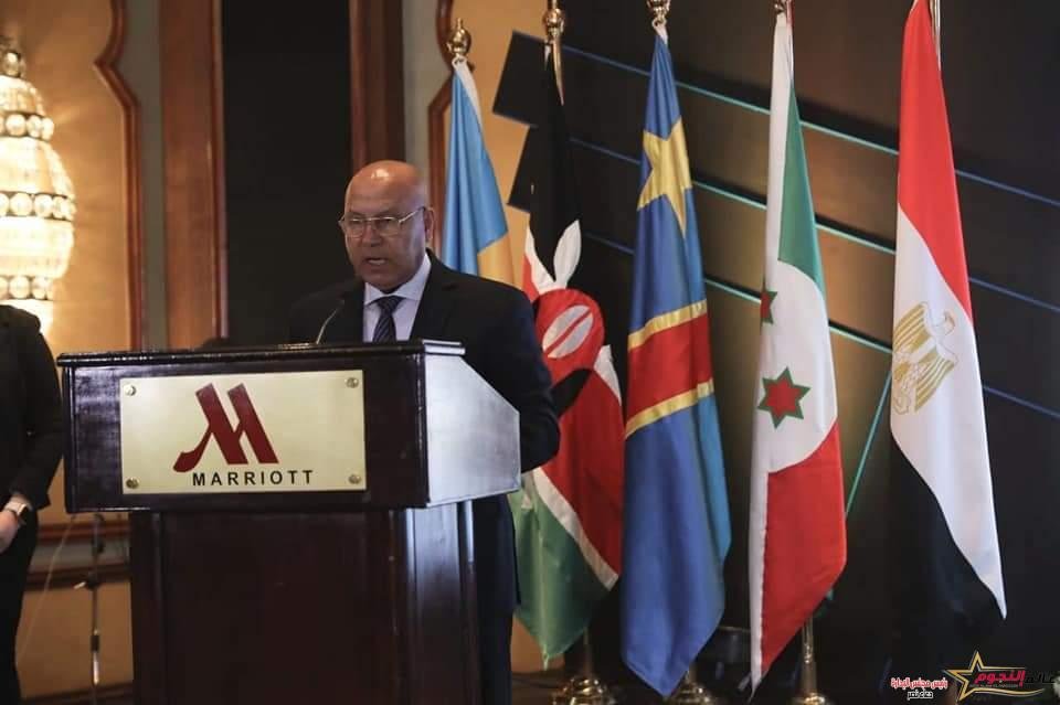 كلمة الفريق مهندس/ كامل الوزير وزير النقل فى الجلسة الإفتتاحية لإجتماع وزراء النقل الأفارقـة الأول