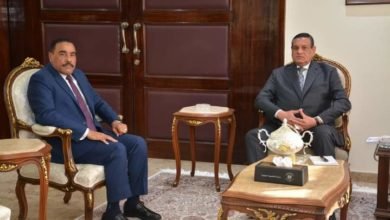 آمنة يستقبل محافظ مطروح لمتابعة تنفيذ المشروعات التنموية والمبادرة الرئاسية "حياة كريمة"