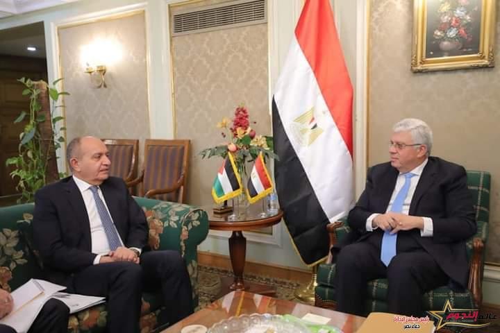 عاشور يبحث مع السفير الأردني بالقاهرة دعم التعاون في مجالي التعليم العالي والبحث العلمي 2 عاشور يبحث مع السفير الأردني بالقاهرة دعم التعاون في مجالي التعليم العالي والبحث العلمي
