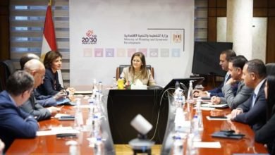وزيرة التخطيط والتنمية الاقتصادية تبحث سبل التعاون مع مجموعة أورانج العالمية