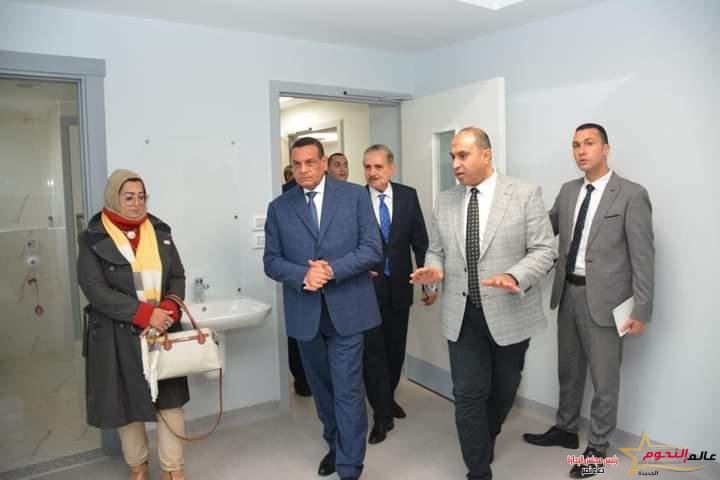 وزير التنمية المحلية ومحافظ كفر الشيخ يتفقدان مركز الأورام 2 وزير التنمية المحلية ومحافظ كفر الشيخ يتفقدان مركز الأورام