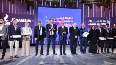 طلعت يشهد احتفالية تخريج طلاب مدارسWE للتكنولوجيا التطبيقية من منحة سامسونج الدولية لبرامج الترميز والبرمجة