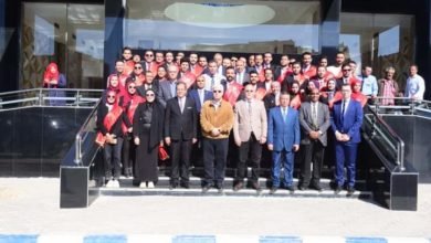 عاشور يتفقد المستشفى الجامعي الجديد ومنشآت المقر الجديد