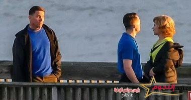 سكارليت جوهانسون في كواليس فيلمها الجديد