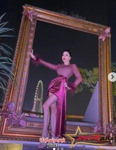 لاميتا فرنجية تظهر بإطلالة مثيرة للجدل