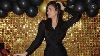 "بالأسود"...هاجر أحمد في أحدث ظهور لها