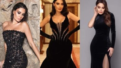 سيرين عبد النور تروي قصة أناقتها في الأسود