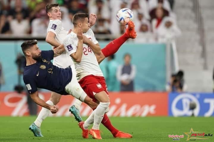 منتخب فرنسا يحطم بولندا بثلاثية ويتأهل إلى ربع النهائي 1 منتخب فرنسا يحطم بولندا بثلاثية ويتأهل إلى ربع النهائي