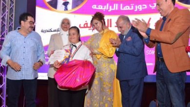 جيهان مسعود تكرم ذوي الهمم ضمن إحتفالية جريدة عالم النجوم